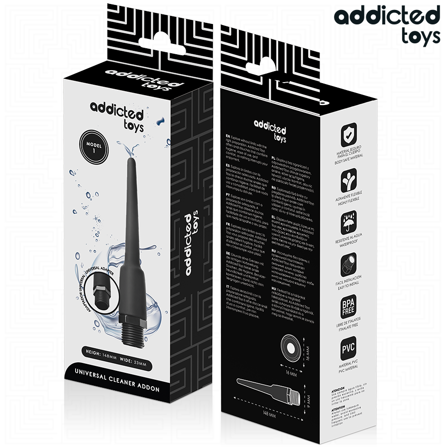 ADDICTED TOYS - ANAL CLEANER WITH UNIVERSAL ADAPTER MODEL 1 - Bild 4