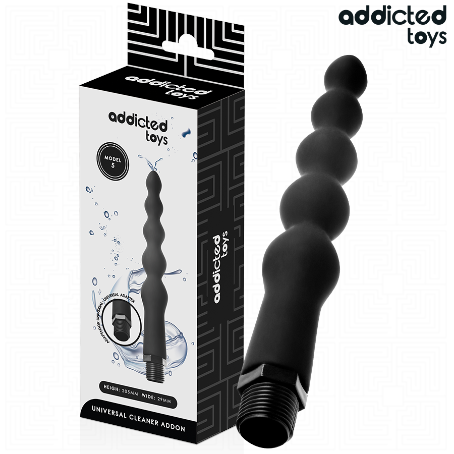 Alternative view of ADDICTED TOYS - ANAL CLEANER WITH UNIVERSAL ADAPTER MODEL 5