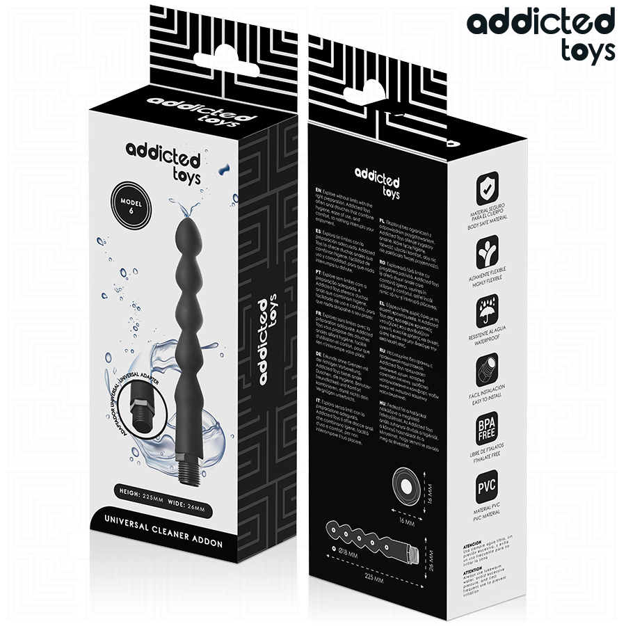 ADDICTED TOYS - ANAL CLEANER WITH UNIVERSAL ADAPTER MODEL 6 - Bild 6