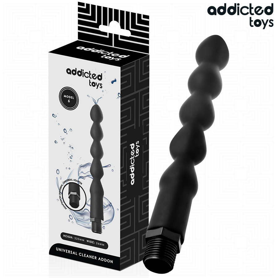 Alternative view of ADDICTED TOYS - ANAL CLEANER WITH UNIVERSAL ADAPTER MODEL 6