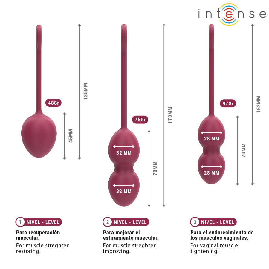 INTENSE - CHARLI KEGEL BALL KIT VIOLET - Bild 7