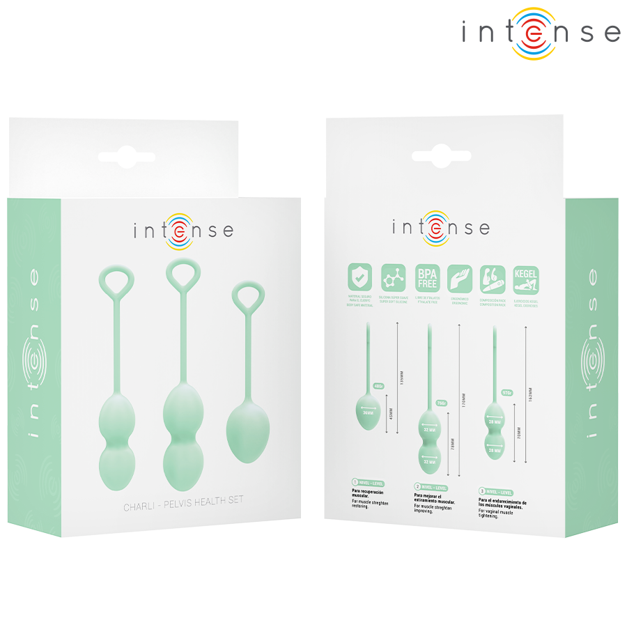 INTENSE - CHARLI KEGEL BALL KIT LIGHT JADE GREEN - Bild 5