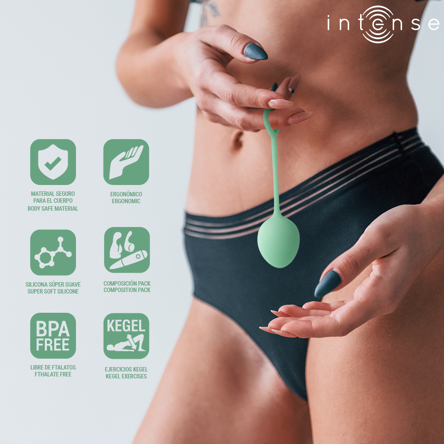 INTENSE - CHARLI KEGEL BALL KIT LIGHT JADE GREEN - Bild 4
