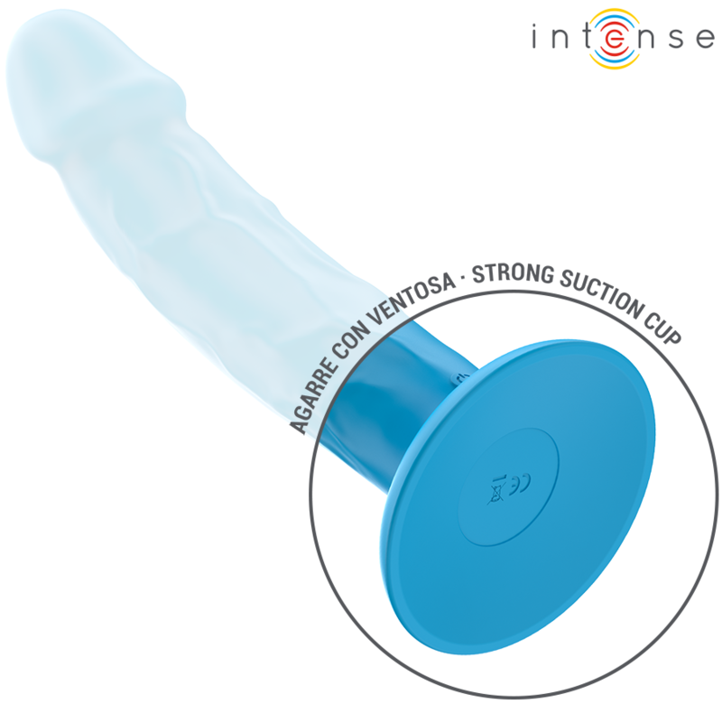 INTENSE - PHOEBE REALISTIC VIBRATOR 10 VIBRATIONS BLUE REMOTE CONTROL - Bild 6