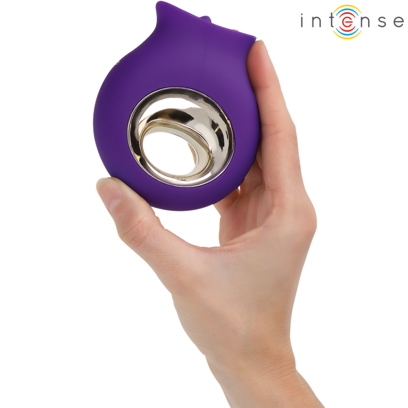 INTENSE - TULI CLITORIS STIMULATOR 9 VIBRATIONS & 9 OSCILLATIONS PURPLE - Bild 3
