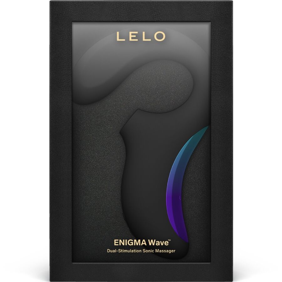 LELO - ENIGMA WAVE TRIPLE VIBRATION MASSAGER BLACK - Bild 4