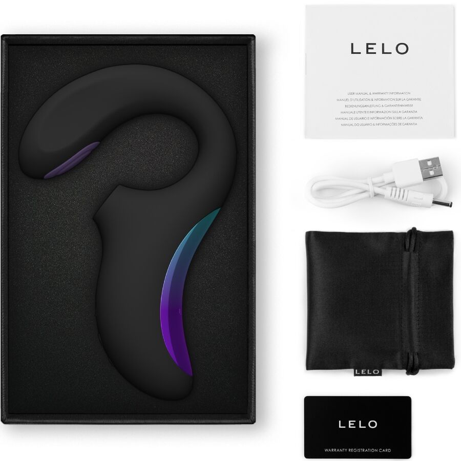 LELO - ENIGMA DOUBLE SONIC VIBRATOR POINT G BLACK - Bild 3