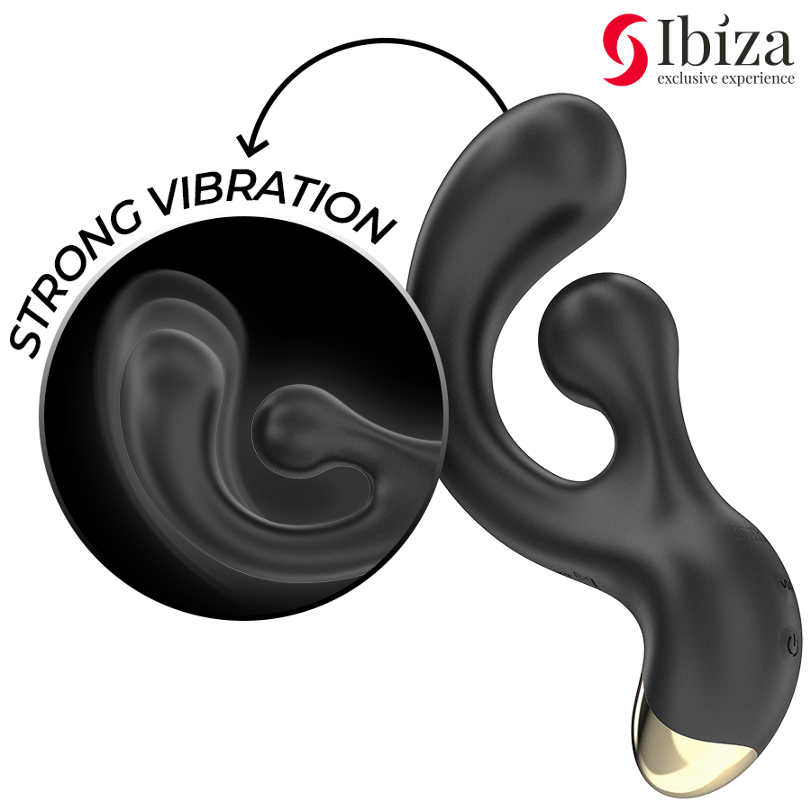 Alternative view of IBIZA - VIBRATING & ROTATING STIMULATOR