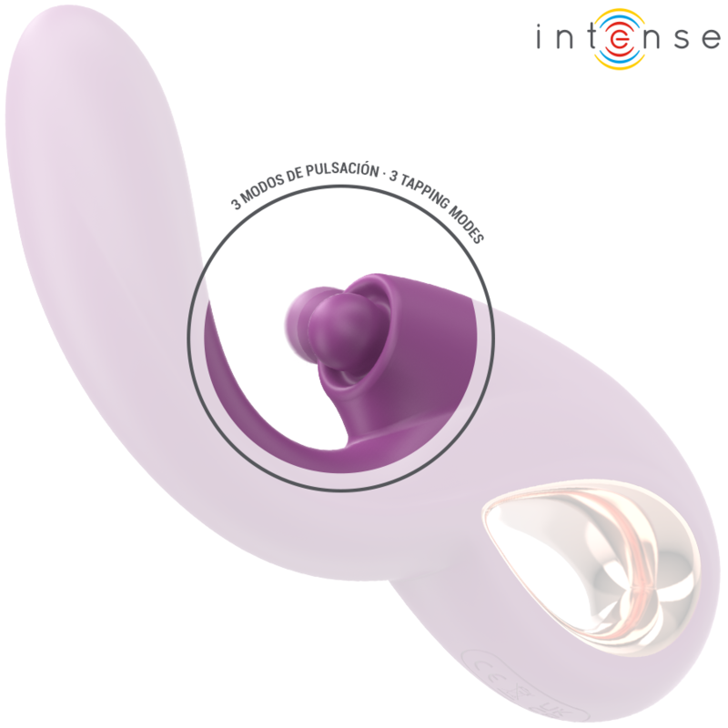 INTENSE - LALI MULTIFUNCTION G-SPOT VIBRATOR TAPPING & THRUST & VIBRATION PURPLE - Bild 3