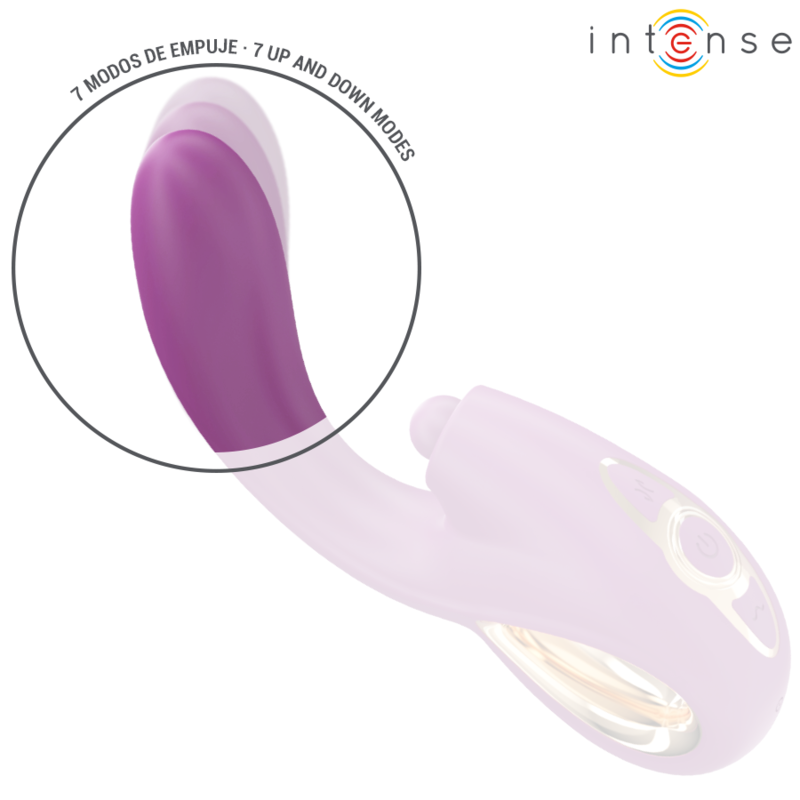 INTENSE - LALI MULTIFUNCTION G-SPOT VIBRATOR TAPPING & THRUST & VIBRATION PURPLE - Bild 4