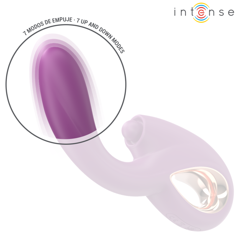 INTENSE - LALI MULTIFUNCTION G-SPOT VIBRATOR TAPPING & THRUST & VIBRATION PURPLE - Bild 5