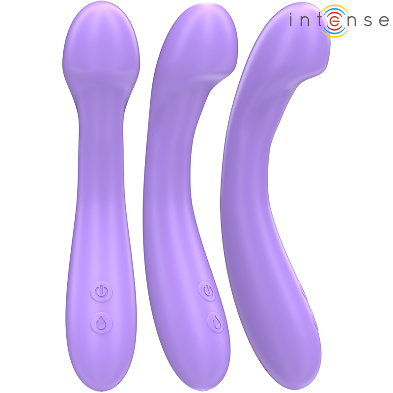 INTENSE - BECKY VIBRATOR 19 CM HEATABLE 7 VIBRATIONS PURPLE - Bild 3