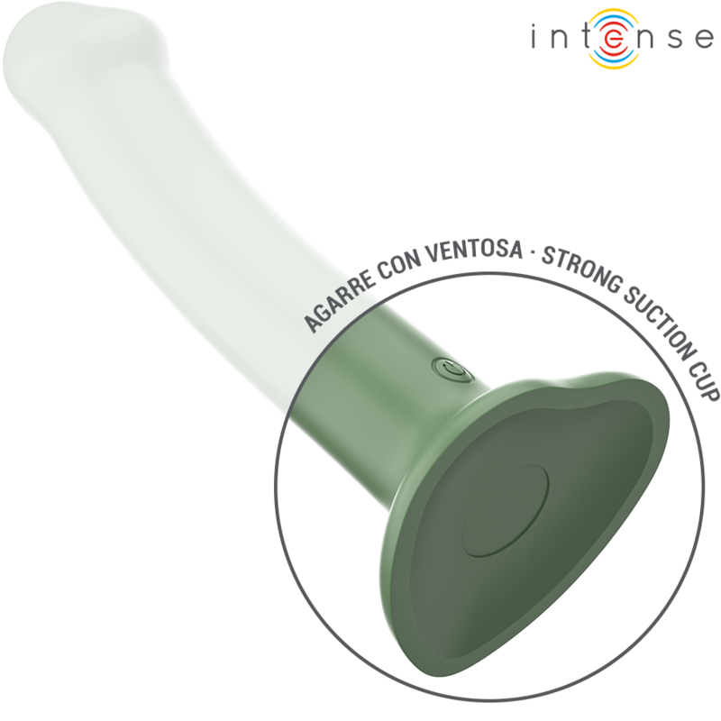 INTENSE - BECCA VIBRATOR WITH SUCTION CUP 10 VIBRATIONS GREEN REMOTE CONTROL - Bild 5