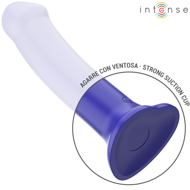 INTENSE - VICTORIA VIBRATOR WITH SUCTION CUP 10 VIBRATIONS DARK BLUE REMOTE CONTROL - Bild 5