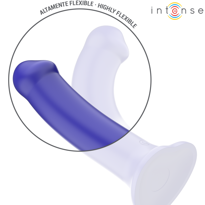 INTENSE - VICTORIA VIBRATOR WITH SUCTION CUP 10 VIBRATIONS DARK BLUE REMOTE CONTROL - Bild 6