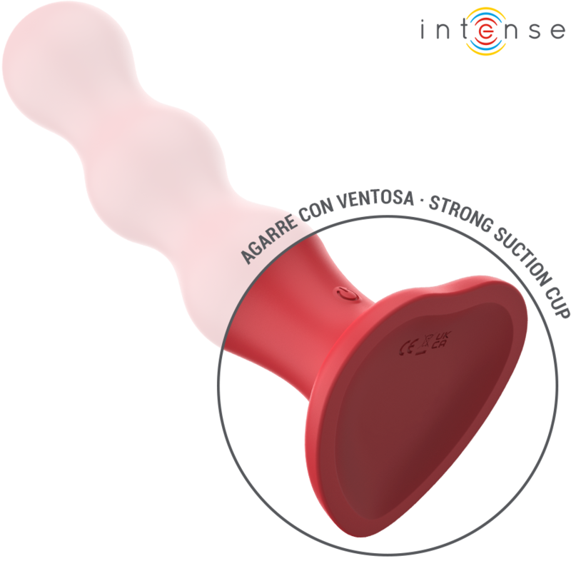 INTENSE - CODY VIBRATOR WITH SUCTION CUP RED REMOTE CONTROL - Bild 7