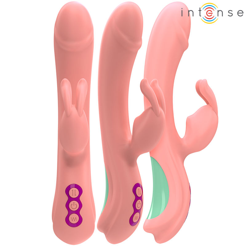INTENSE - RACHEL RABBIT VIBRATOR 5 VIBRATIONS PINK - Bild 3