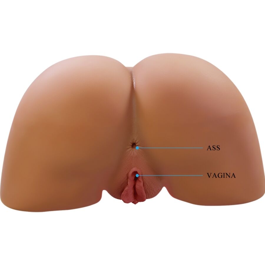 CRAZY BULL - ILANA REALISTIC FEMALE BUTT VIBRATOR AND SUCKER WITH SOUND 6.8 KG - Bild 3