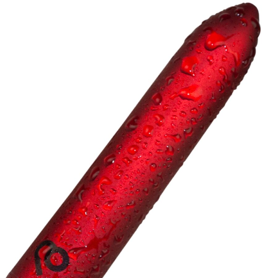 Alternative view of ROCKS-OFF - RECHARGEABLE VIBRATING BULLET POPPY RED