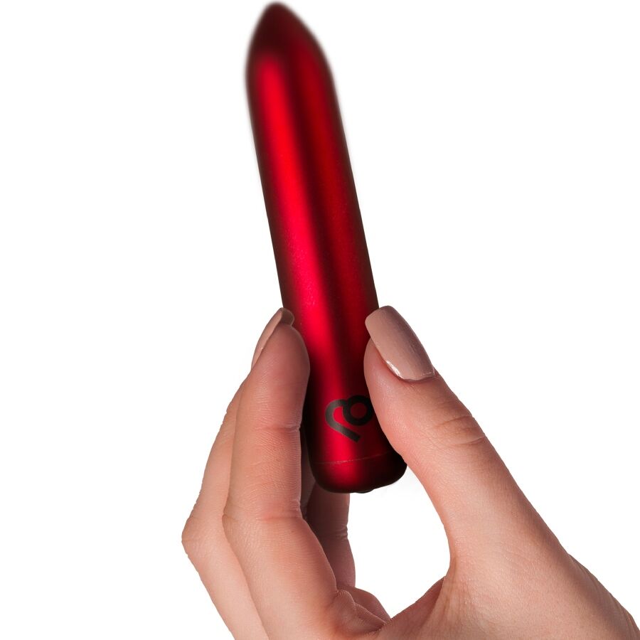ROCKS-OFF - RECHARGEABLE VIBRATING BULLET POPPY RED - Bild 6