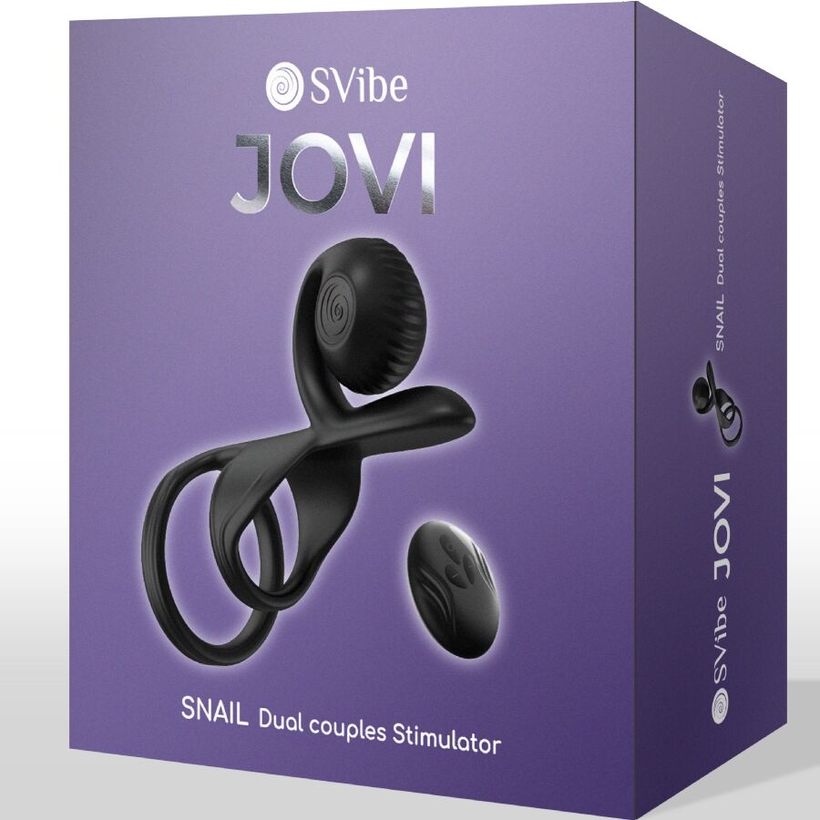 SNAIL VIBE - JOVI COUPLES RING REMOTE CONTROL BLACK - Bild 5