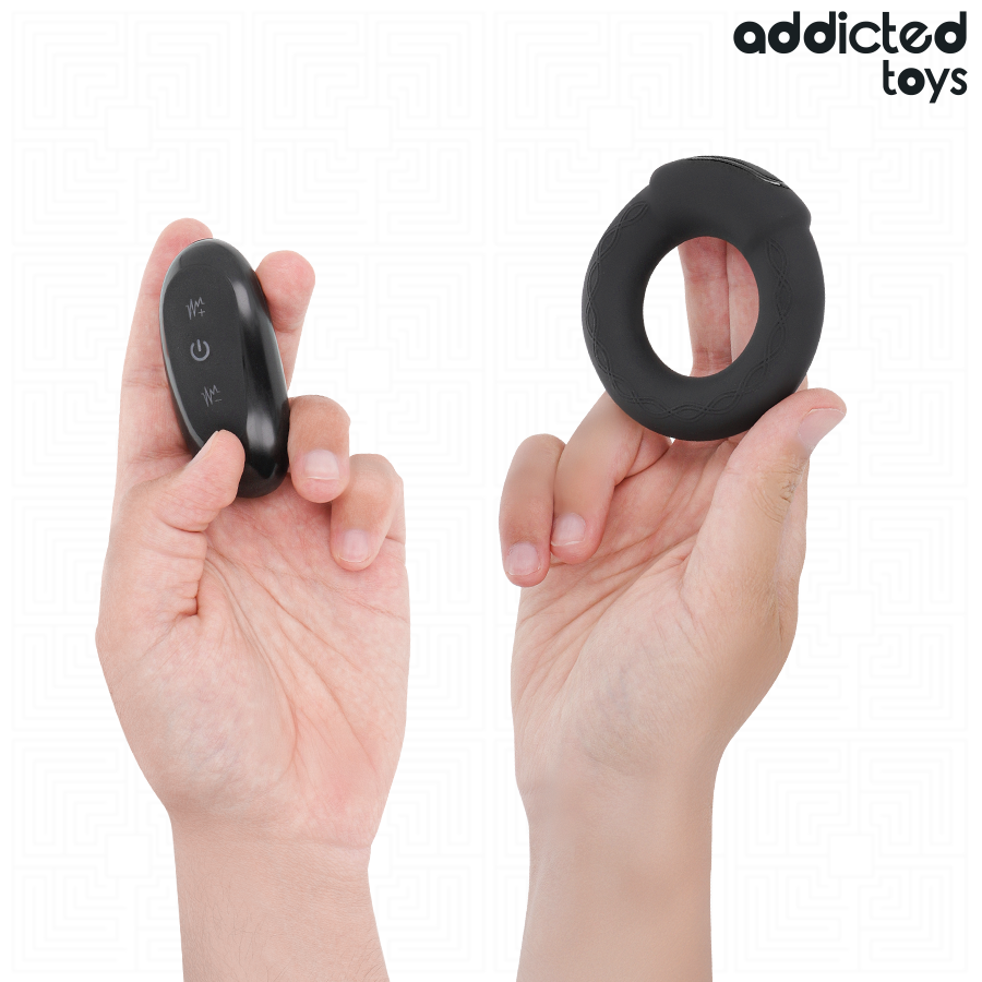 ADDICTED TOYS - HEATING EFFECT VIBRATING COCK RING REMOTE CONTROL - Bild 4