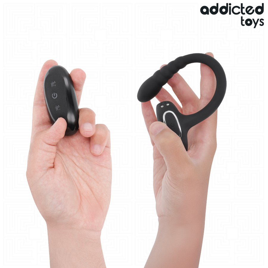 ADDICTED TOYS - P-SPOT VIBRATING COCK RING REMOTE CONTROL - Bild 4