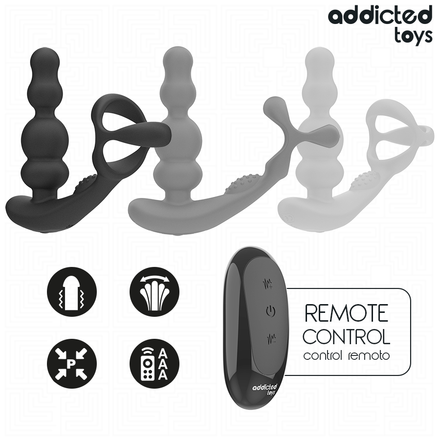 ADDICTED TOYS - ROTATING PROSTATE MASSAGER REMOTE CONTROL - Bild 4