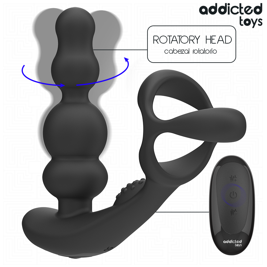 ADDICTED TOYS - ROTATING PROSTATE MASSAGER REMOTE CONTROL - Bild 8