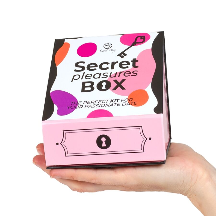 SECRET PLAY - PLEASURES BOX FOR COUPLES: DICE + VIBRATING BULLET + FEATHER PEN - Bild 4