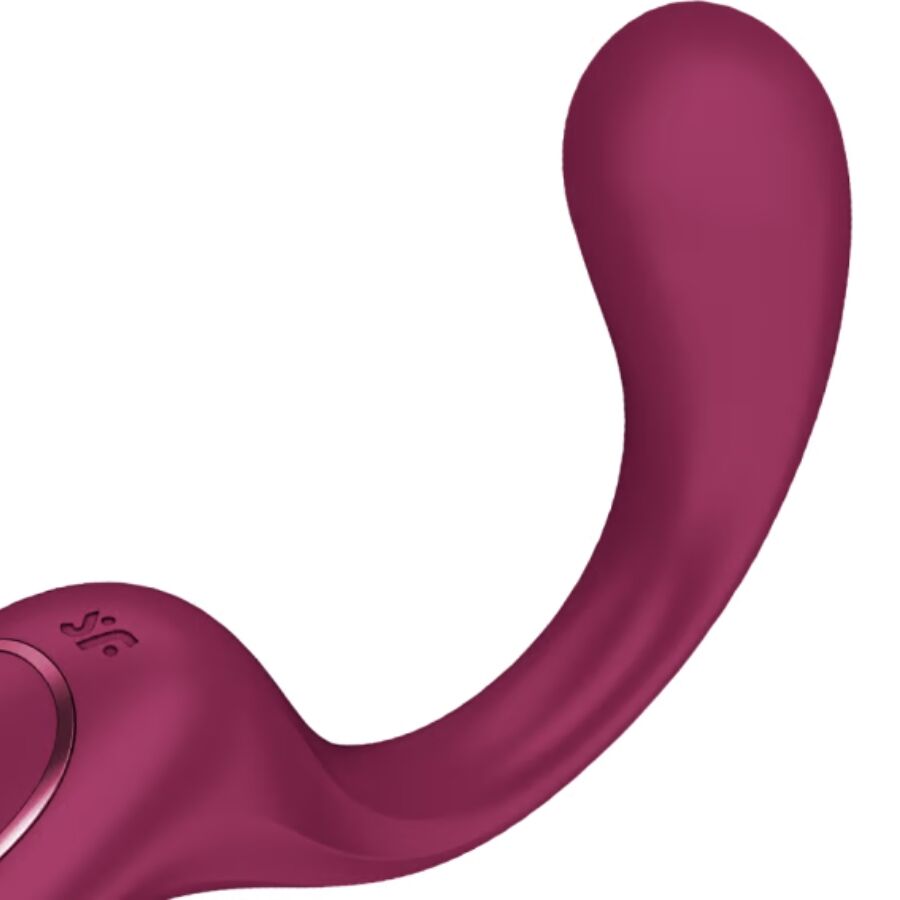 Alternative view of SATISFYER - G FOR GODDESS 2 RABBIT VIBRATOR BOTTLE BORDEAUX