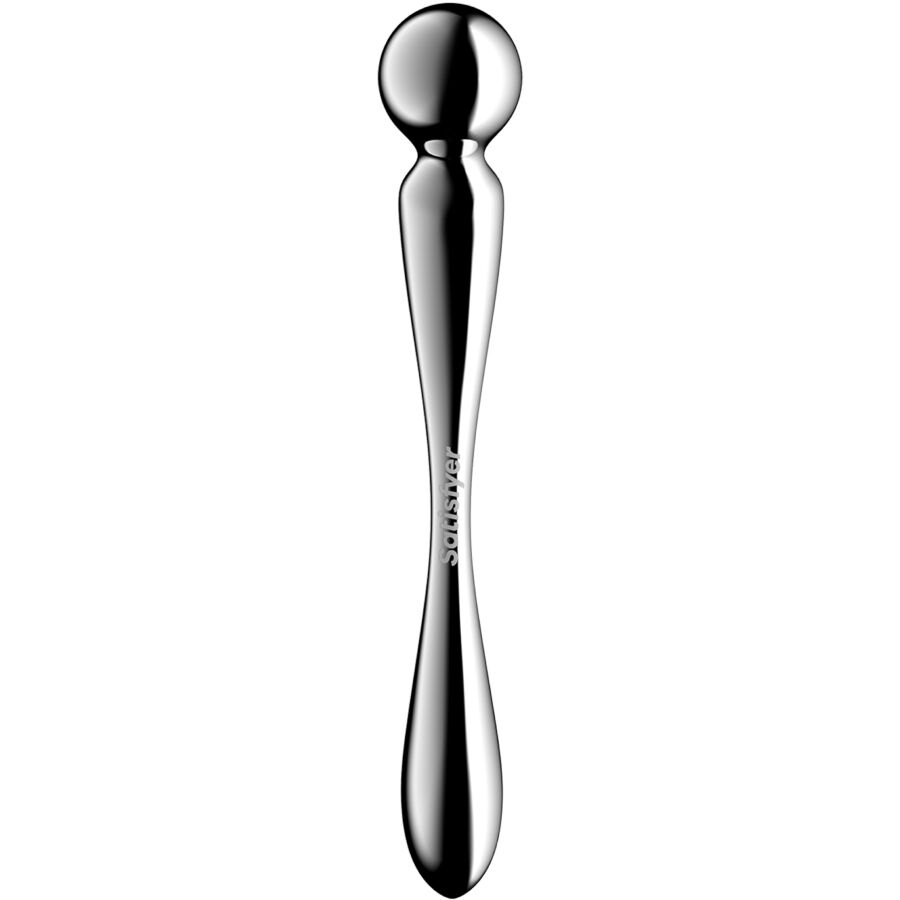 SATISFYER - STAR FORCE 2 STAINLESS STEEL DOUBLE-ENDED DILDO - Bild 4