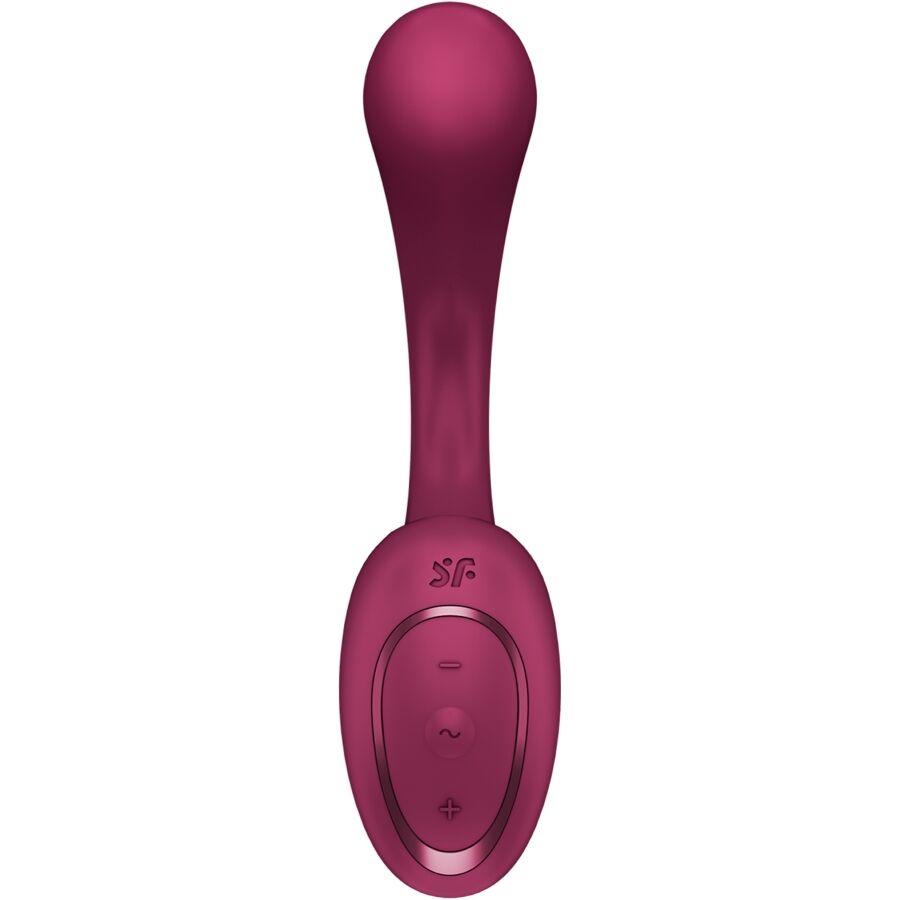 SATISFYER - G FOR GODDESS 2 RABBIT VIBRATOR BOTTLE BORDEAUX - Bild 3