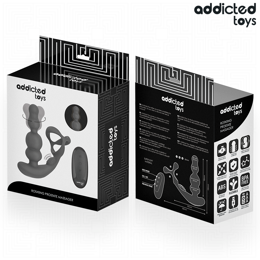 ADDICTED TOYS - ROTATING PROSTATE MASSAGER REMOTE CONTROL - Bild 7