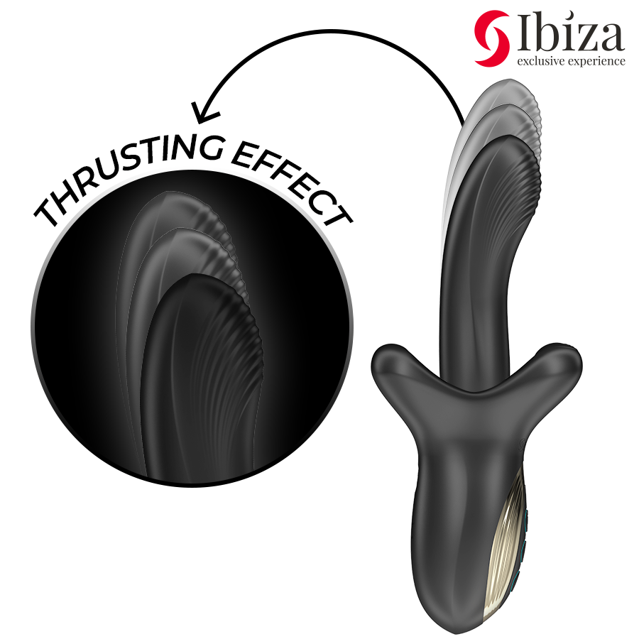 IBIZA - POWERFUL VIBRATOR WITH THRUSTING AND BITING EFFECT - Bild 5