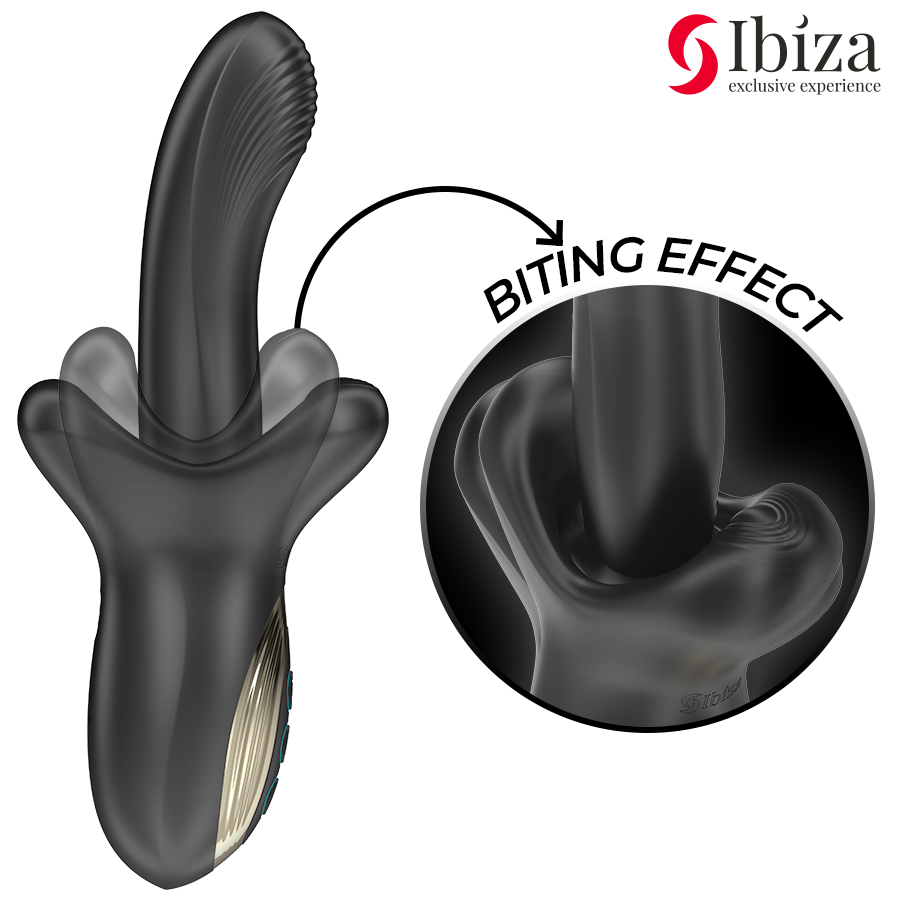 IBIZA - POWERFUL VIBRATOR WITH THRUSTING AND BITING EFFECT - Bild 3