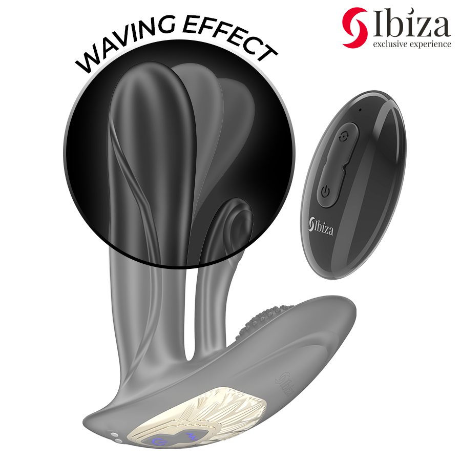 Alternative view of IBIZA - WEARABLE VIBRATOR WITH G-SPOT AND CLITORIS STIMULATION WITH REMOTE CONTROL