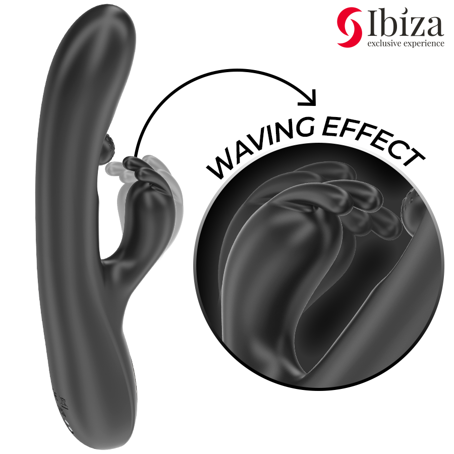 IBIZA - POWERFUL RABBIT VIBRATOR WITH MASSAGING ROLLING PEARL - Bild 5