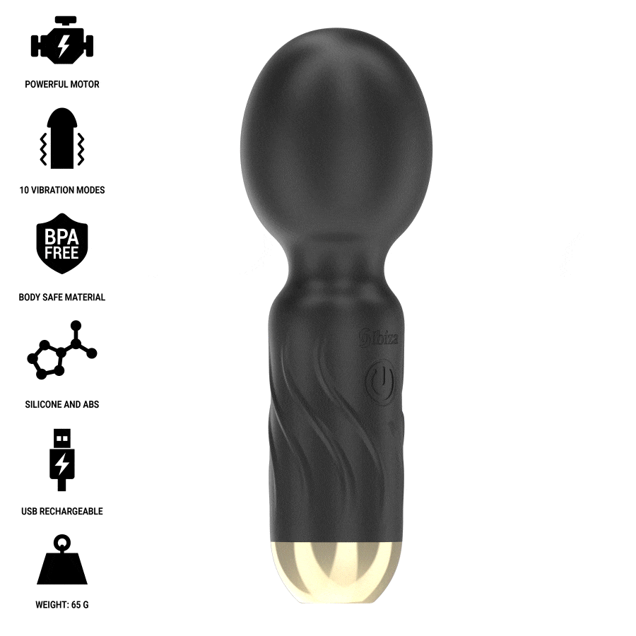 Alternative view of IBIZA - POCKET WAND VIBRATOR