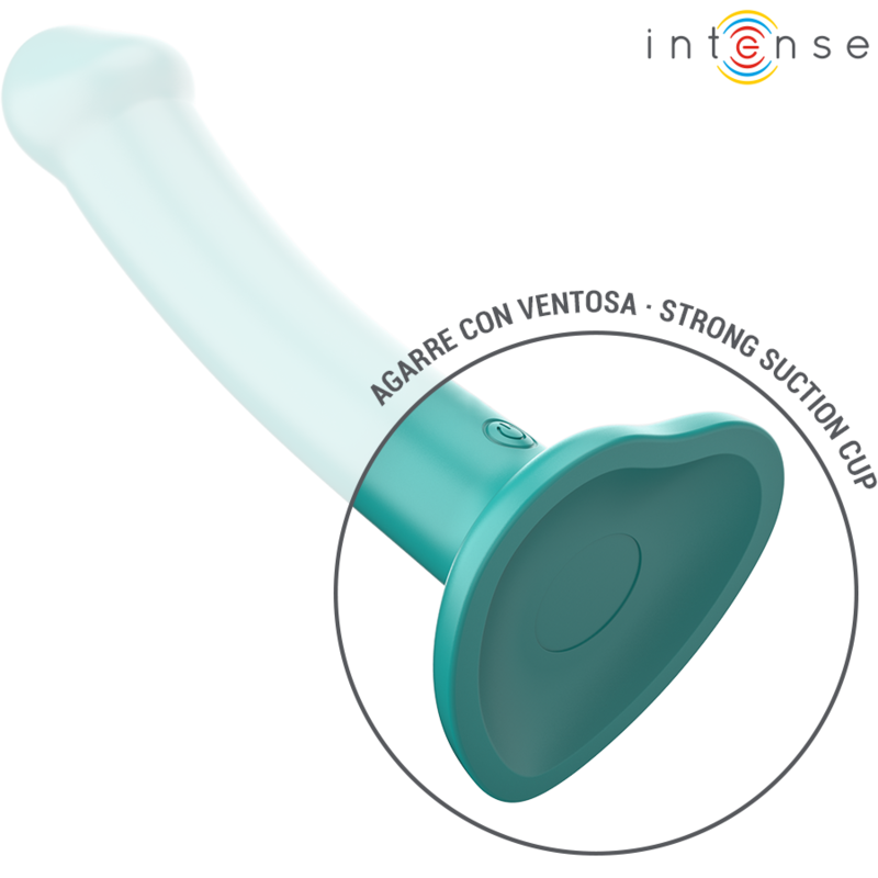 INTENSE - KATIE VIBRATOR WITH SUCTION CUP 10 VIBRATIONS BLUE REMOTE CONTROL - Bild 5