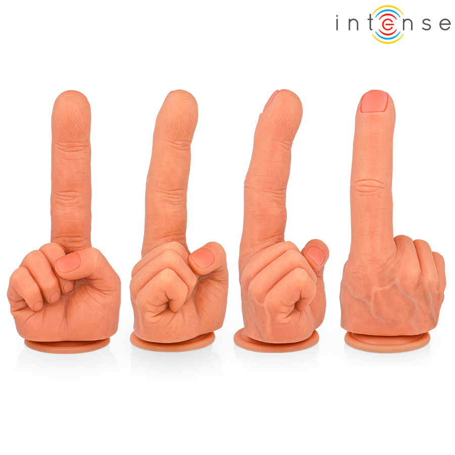 INTENSE - HUBERT G-SPOT STIMULATOR FLEXIBLE HAND 14.2 CM - Bild 5