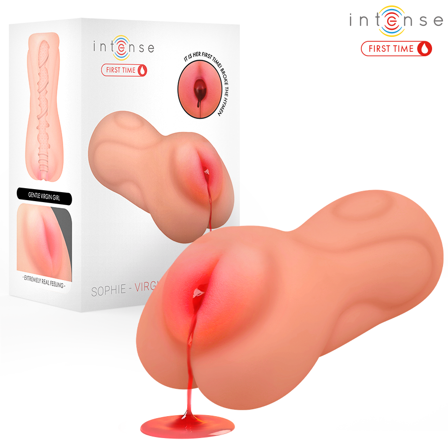 Alternative view of INTENSE FIRST TIME - SOPHIE VIRGIN MASTURBATOR WITH BLEEDING