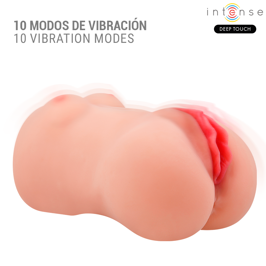 INTENSE DEEP TOUCH - CATHERINE VIBRATOR & SUCTION MASTURBATOR WITH VOICE - Bild 6
