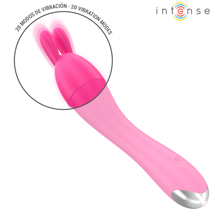 INTENSE - CHER VIBRATOR WITH 20 PATTERNS AND INTERCHANGEABLE HEADS - Bild 8