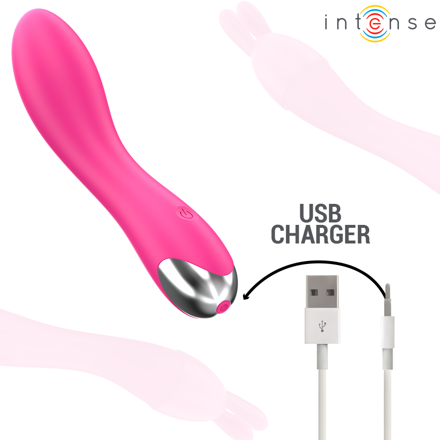 INTENSE - CHER VIBRATOR WITH 20 PATTERNS AND INTERCHANGEABLE HEADS - Bild 9