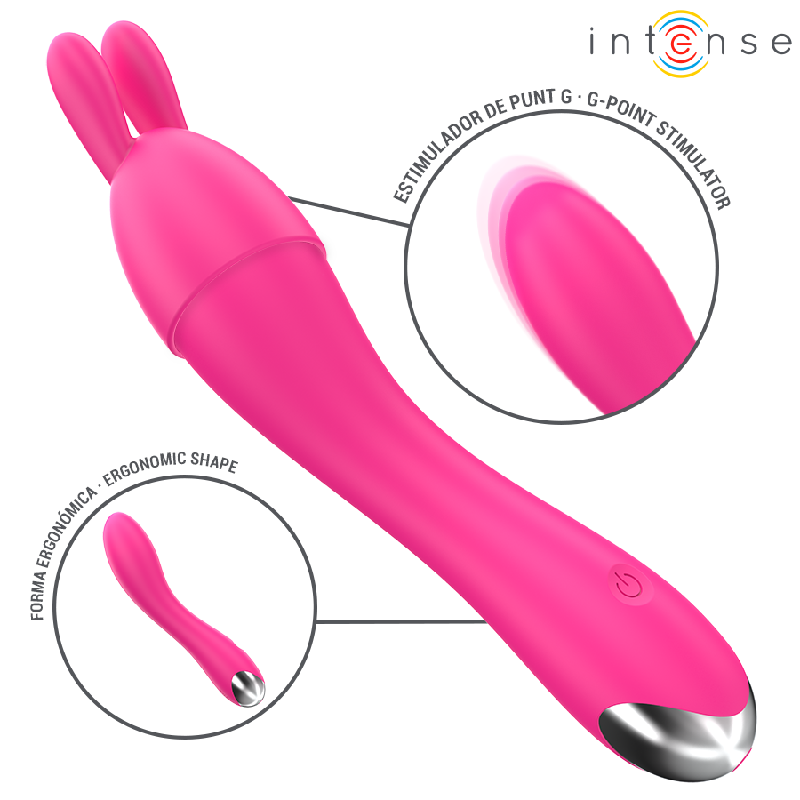 INTENSE - CHER VIBRATOR WITH 20 PATTERNS AND INTERCHANGEABLE HEADS - Bild 5