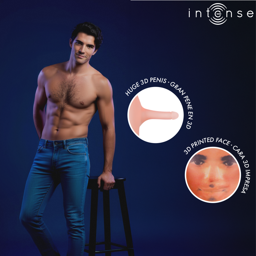 INTENSE DOLLS - ANTHONY INFLATABLE DOLL WITH 3D PENIS - Bild 3