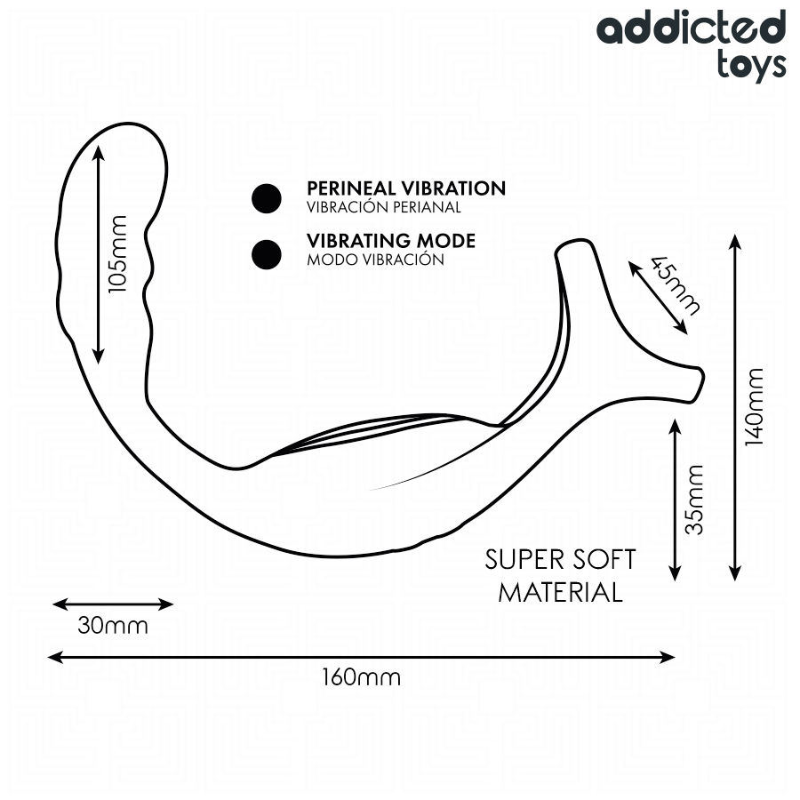 ADDICTED TOYS - DUAL PROSTATIC COCK RING REMOTE CONTROL - Bild 7