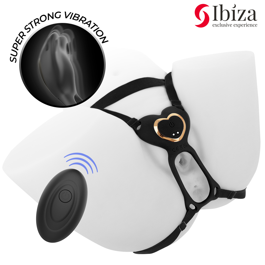 IBIZA - HEART PANTY COUPLE VIBRATOR REMOTE CONTROL - Bild 3