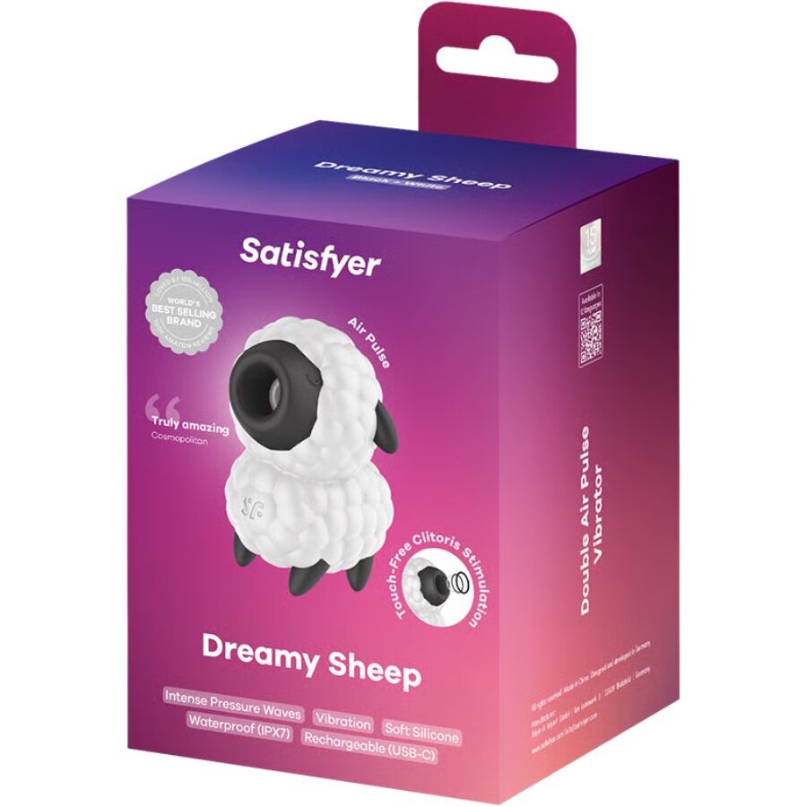 SATISFYER - DREAMY SHEEP VIBRATOR & AIR PULSE STIMULATOR - Bild 3